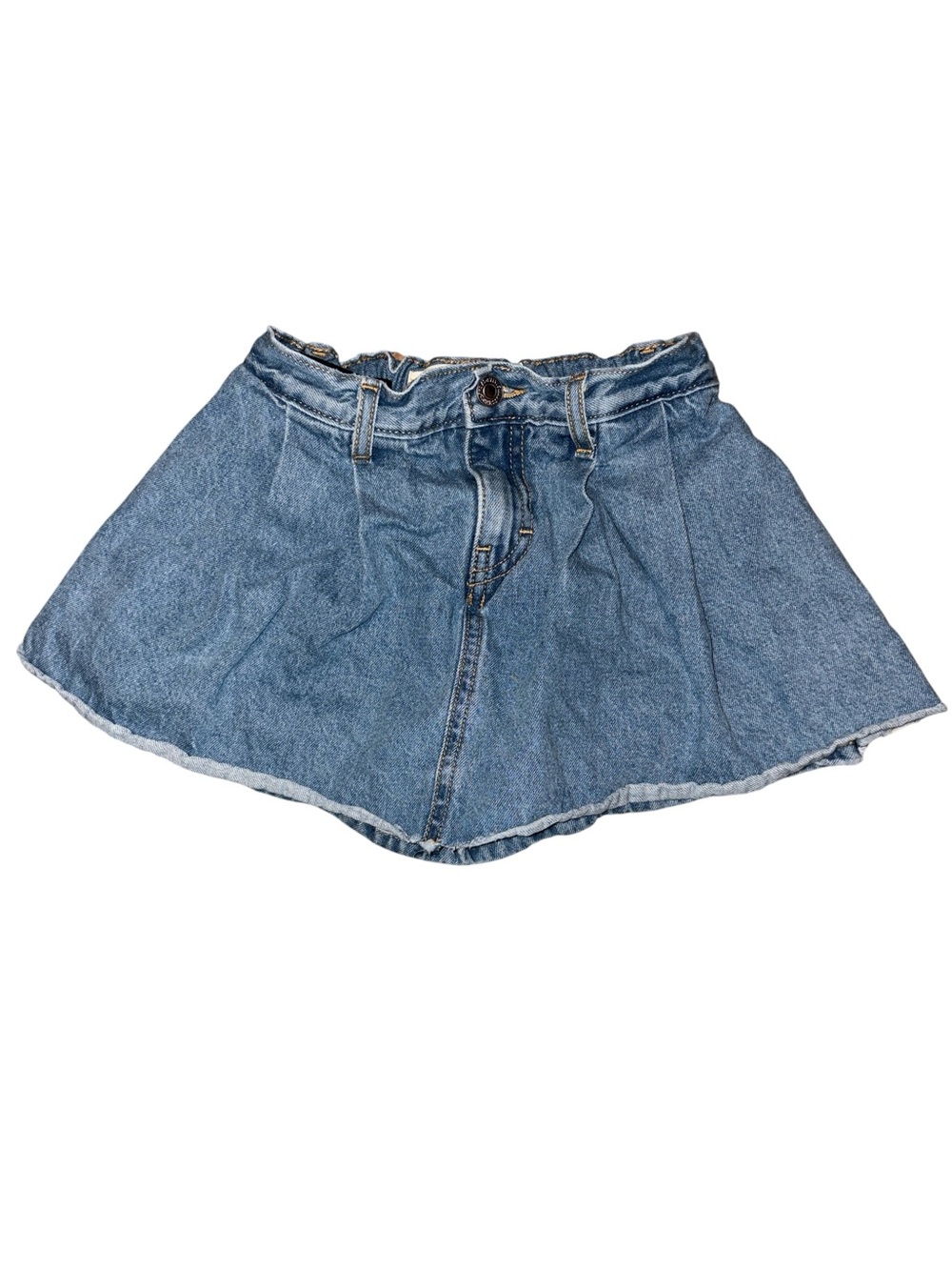 Levi's Girls Denim Skort in Medium Blue